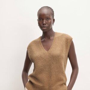 Everlane Alpaca V-Neck Sweater Vest